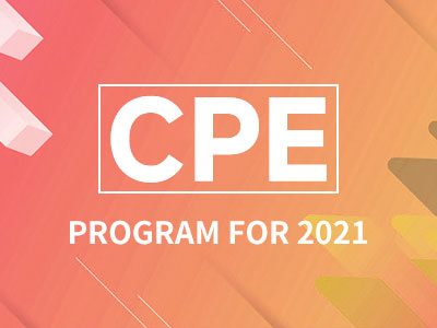 CPE Program for 2021
