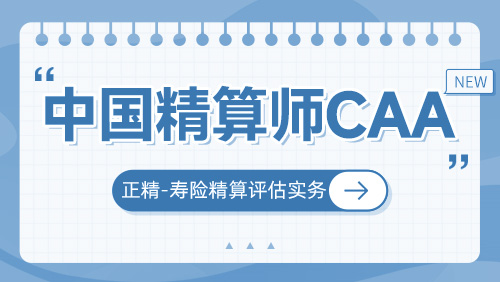 正精-寿险精算评估实务